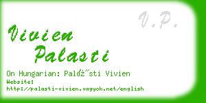 vivien palasti business card